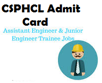 csphcl admit card