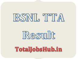 BSNL TTA Result