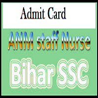 BSSC Staff Nurse Admit Card