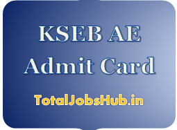 KSEB AE Admit Card