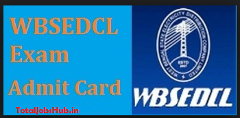 WBSEDCL Admit card