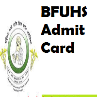 bfuhs admit card