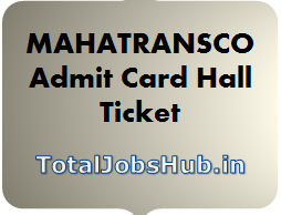 MAHATRANSCO Admit Card