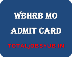 wbhrb medical officer admit card