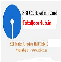 sbi clerk admit card