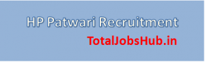 hp patwari recruitment