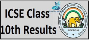 ICSE Board Class 10th Result 
