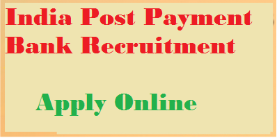 indian post payment bank recruitment