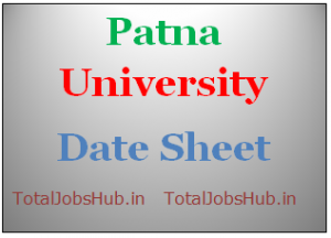patna university date sheet