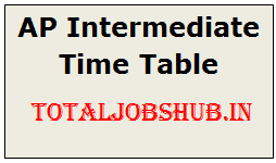 ap intermediate time table