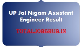 UP Jal Nigam Assistant Engineer Result
