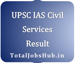 UPSC IAS Prelims Result 