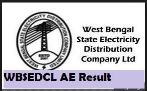 WBSEDCL AE Result