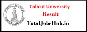 calicut university result