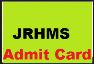 jrhms admit card