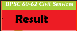bpsc 60 62 cce result