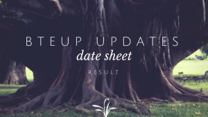 bteup date sheet