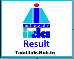 irda assistant manager result