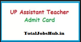up assistant teacher admit card