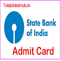 sbi junior associate clerk admit card