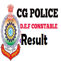 CG Police DEF Result