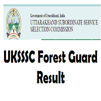 UKSSSC Forest Guard Result