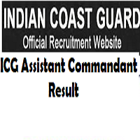 indian coast guard assistant commandant result