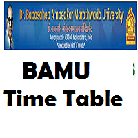 bamu time table