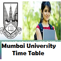 mumbai university time table