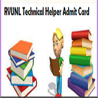 rvunl technical helper admit card