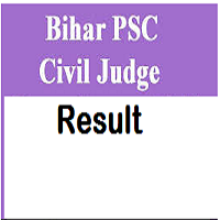 Bihar PSC Civil Judge Result