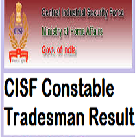 CISF Constable Tradesman Result