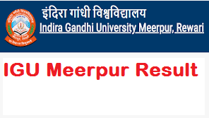 IGU Meerpur Result