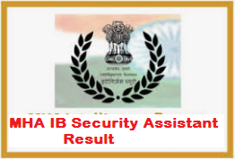 MHA IB Security Assistant Result