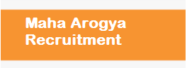 Maha Arogya Recruitment