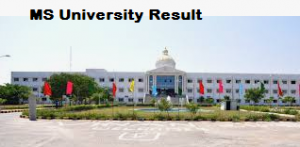 Manonmaniam Sundaranar University result