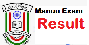 Maulana Azad National Urdu University Result