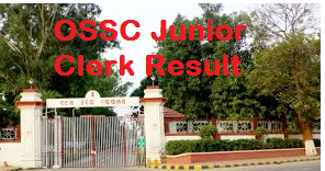 OSSSC Junior Clerk Result