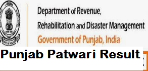 Punjab Revenue Patwari Result