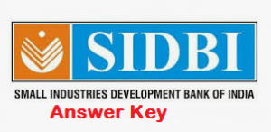 SIDBI Assistant Manager Answer Key