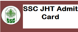 SSC Junior Hindi Translator Admit Card