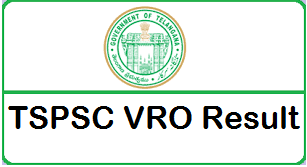TSPSC VRO Results