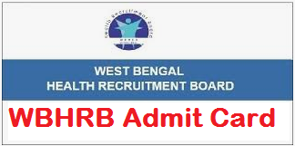 WBHRB Facility Manager Admit Card