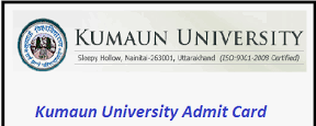 kumaun university admit card
