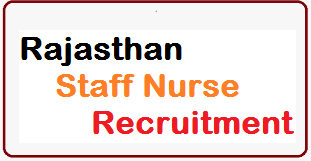 rajasthan staff nurse recruitment