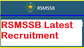 rsmssb recruitment 2019