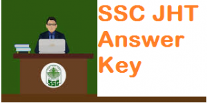 ssc jht answer key