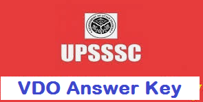upsssc vdo answer key